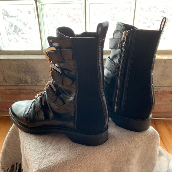 Dolce Vita Buckled Combat boot - Picture 2 of 4